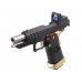 Armorer Works Custom Hi-Capa GBBP with Reflex Sight (Full Black Slide - Black Frame - Gold Barrel - AW-HX2601) Armorer Works Custom Hi-Capa GBBP with Reflex Sight (Full Black Slide - Black Frame - Gold Barrel - AW-HX2601)