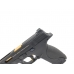 EMG Smith & Wesson M&P9 Gas Blowback Pistol (Licensed - SAI - Black with Competition Gold Trigger)