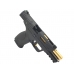 EMG Smith & Wesson M&P9 Gas Blowback Pistol (Licensed - SAI - Black with Competition Gold Trigger)