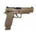 AEG F17 Gas Blowback Pistol (Tan)