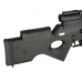 JG G39 G608 SL82 AEG Sniper Rifle with Bipod and Inbuilt Scope (JG-1438 - Black)
