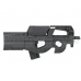 JG - D90 SMG - AEG with Inbuilt Box magazine & M4 Magazine (Black)