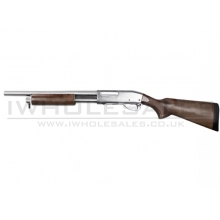S&T ST870 Police Spring Shotgun (Full Metal - Silver - Limited Edition) S&T ST870 Police Spring Shotgun (Full Metal - Silver - Limited Edition)