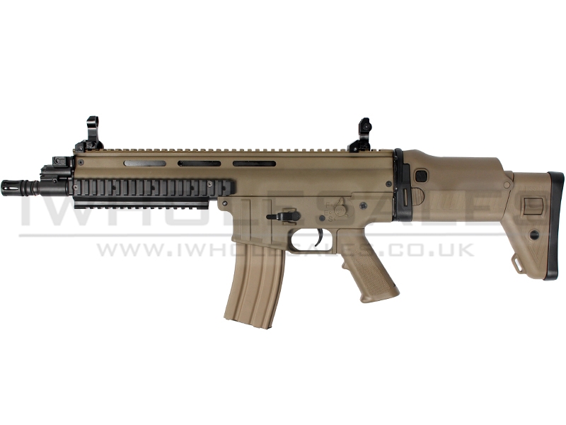 ISSC by Classic Army MK16 MOD Sports Line with Mosfet (Tan - CA-SP102P-DE) ISSC by Classic Army MK16 MOD Sports Line with Mosfet (Tan - CA-SP102P-DE)
