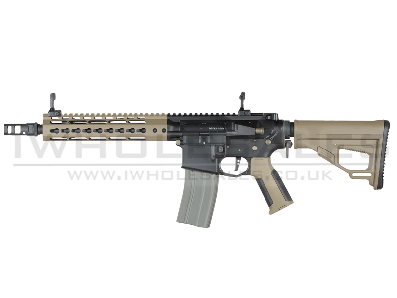 Ares Amoeba Pro (Octarms) M4 AEG 9" with EFCS Unit (Full Metal - Tan - M4-KM9-DE) Ares Amoeba Pro (Octarms) M4 AEG 9" with EFCS Unit (Full Metal - Tan - M4-KM9-DE)