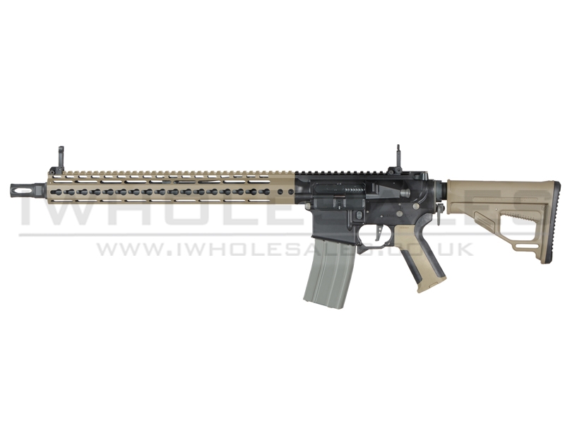 Ares Amoeba Pro (Octarms) M4 AEG 15" with EFCS Unit (Full Metal - Tan - M4-KM15-DE) Ares Amoeba Pro (Octarms) M4 AEG 15" with EFCS Unit (Full Metal - Tan - M4-KM15-DE)