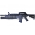 Double Eagle - M4 "Grenadier" - M4 RIS-AEG & Tri-Shot - M203 (Black - M813)