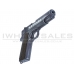 Armorer Works Custom "Molon Labe" 1911 Gas Blowback Pistol (Full Metal -  Brown Grips)