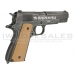 Armorer Works Custom "Molon Labe" 1911A1 Gas Blowback Pistol (Full Metal - Tan Grips)