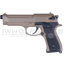 Cyma CM126 M92 AEP Pistol (Metal Slide - Tan - CYMA-CM126 - 0.50j)