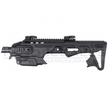 CAA Airsoft Division Roni-B Pistol Carbine Conversion (Black - M9 - CAD-SK-06-BK)