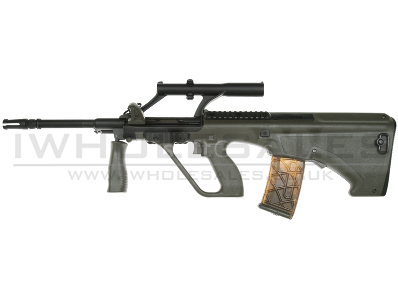 ARMY AUG Carbine LE Model AEG with Adjustable Scope (OD - ARMY-R903) ARMY AUG Carbine LE Model AEG with Adjustable Scope (OD - ARMY-R903)