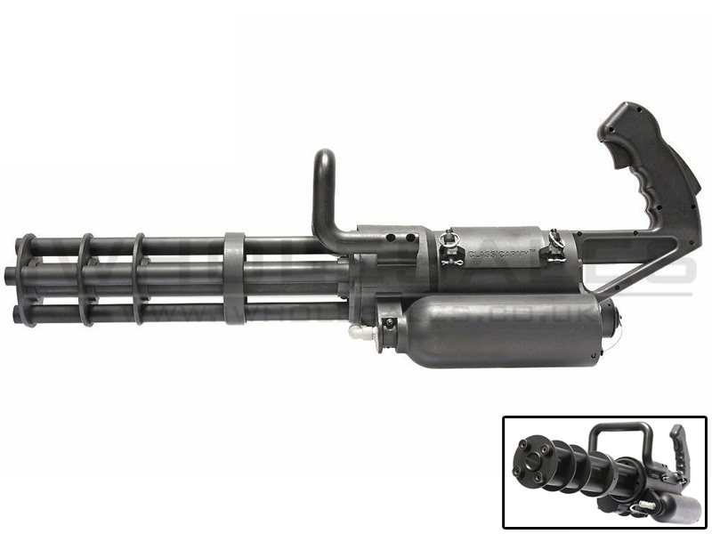 Classic Army M134 Micro Mini Gun (Powered by Green Gas - Black - 0.5j) Classic Army M134 Micro Mini Gun (Powered by Green Gas - Black - 0.5j)
