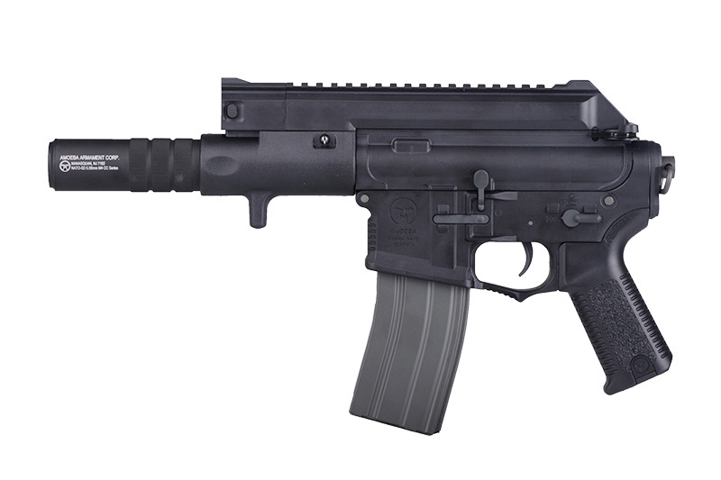 Ares Amoeba Tactical M4 AEG With Silencer (ARES-AM-004-BK - Black) Ares Amoeba Tactical M4 AEG With Silencer (ARES-AM-004-BK - Black)