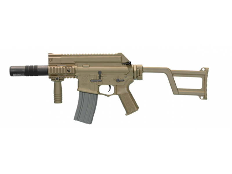 Ares Amoeba Tactical M4 AEG With Silencer (ARES-AM-005-DE - Tan) Ares Amoeba Tactical M4 AEG With Silencer (ARES-AM-005-DE - Tan)