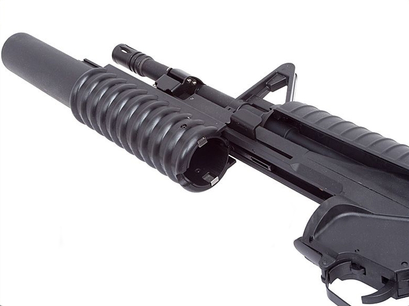 S T M4a1 With M3 Grenade Launcher Sports Line Black St Aeg 259 Bk Gl L