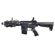 Golden Eagle M4 RIS CQB 'Tanker' AEG (Black - Inc. Battery and Charger)