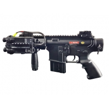 Golden Eagle M4 RIS CQB 'Assault' AEG (Black - Inc. Battery and Charger)