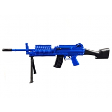 Golden Hawk M249 Rifle with Bipod (95cm Length - Spring Powered - Blue) Golden Hawk M249 Rifle with Bipod (95cm Length - Spring Powered - Blue)