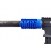 Golden Hawk M4 Rifle with Inbuilt Mock Silencer (Spring Powered - Blue)