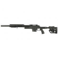 Well MB4410a PSG-1 Spring Sniper Rifle (Upgraded Steel Parts - Black)