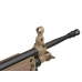 FN Herstal Minimi M249 MK1 with Sound Control Drum Magazine (Skeleton Stock - AK-249-MK1 - Tan)