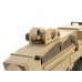 FN Herstal Minimi M249 MK2 with Sound Control Drum Magazine (Hard Stock - AK-249-MK2 - Tan)