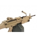 FN Herstal Minimi M249 MK2 with Sound Control Drum Magazine (Hard Stock - AK-249-MK2 - Tan)