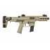 Ares M45X-S with EFCS Gearbox (Retractable Stock with Arm Stabilizing Brace - Tan - AR-086E)