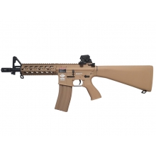 G&G RIFT Raider Airsoft AEG (Combat Machine - Fixed Stock - EGC-16P-RDS-BNB-NCM - Tan)