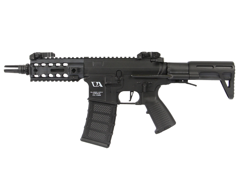 Classic Army AR4-SBR with Silencer (ECS Gearbox - Black - ENF009P) Classic Army AR4-SBR with Silencer (ECS Gearbox - Black - ENF009P)