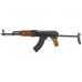 Cyma AK47-S AEG Rifle with Folding Stock (Real Wood - CM042S - 1.5j - Semi Only)