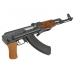 Cyma AK47-S AEG Rifle with Folding Stock (Real Wood - CM042S - 1.5j - Semi Only)