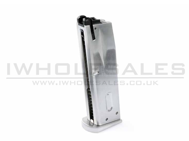 WE M9/M92F 25 Round Gas Magazine (Silver) WE M9/M92F 25 Round Gas Magazine (Silver)