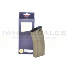 A&K M4 Magazine (Metal - 60 Rounds - Tan - A004-TAN)