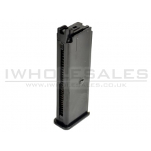 Armorer Works M712 Smuggler Blaster Gas Magazine (Black - Full Metal - 20 Rnds)