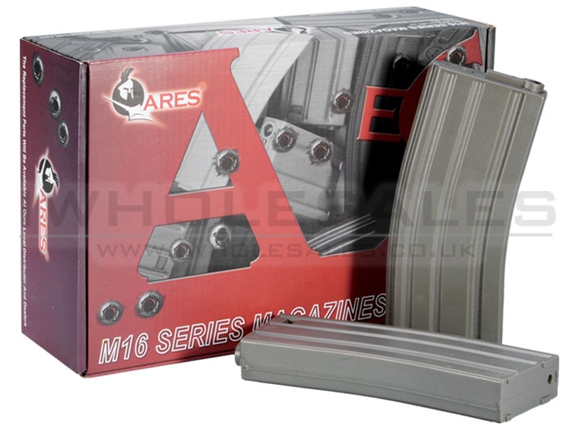 Ares Amoeba M4/M16 85 Round Magazine (Grey) (MAG-B-003-G) (Pack of 10) Ares Amoeba M4/M16 85 Round Magazine (Grey) (MAG-B-003-G) (Pack of 10)