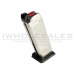 Armorer Works Custom Hex-Cut Gas Magazine (AW-VXMG02 - 25 Rounds -  Silver)
