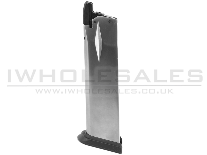 WE XDM Series Gas Magazine (24 Rounds - Silver) WE XDM Series Gas Magazine (24 Rounds - Silver)