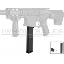 Ares Adaptor Set 9mm Magazine For M4's (Inc. 45 Round 9mm Magazine - Black - MAG-038-BK) Ares Adaptor Set 9mm Magazine For M4's (Inc. 45 Round 9mm Magazine - Black - MAG-038-BK)