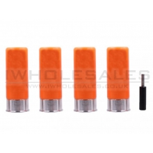 Dominator 12 Gauge Gas Shotgun Shells (4pcs) Dominator 12 Gauge Gas Shotgun Shells (4pcs)