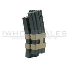 WE M4/M16 Double Chamber Gas Magazine (80 Rounds - Dummy Cartridge)