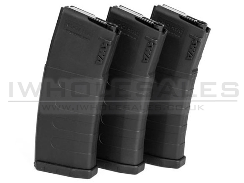 KWA K120C Mid-Cap Magazine (ERG/VM4 Series - Pack of 3 - 30 or 120 Rounds - 197-04110) KWA K120C Mid-Cap Magazine (ERG/VM4 Series - Pack of 3 - 30 or 120 Rounds - 197-04110)
