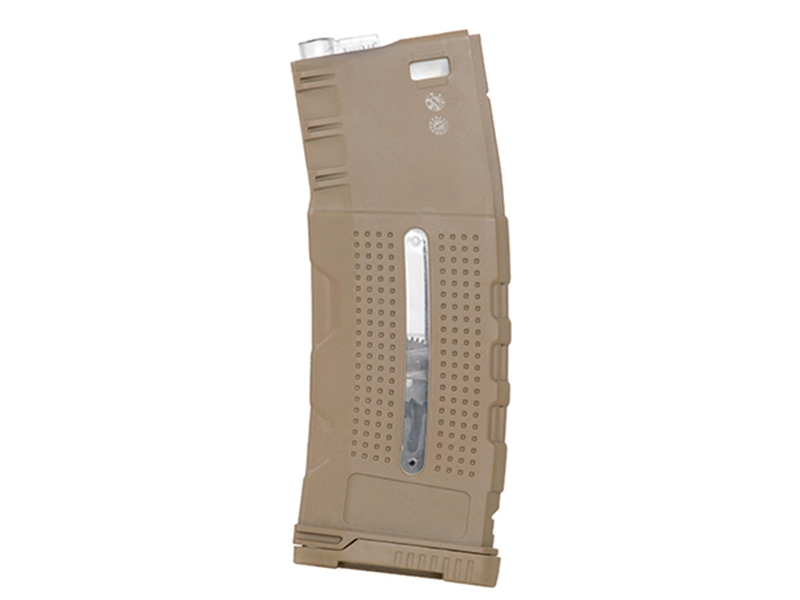 Battleaxe Polymer Enhanced Grip Magazine for M4 Series (380 Rounds - Tan) Battleaxe Polymer Enhanced Grip Magazine for M4 Series (380 Rounds - Tan)