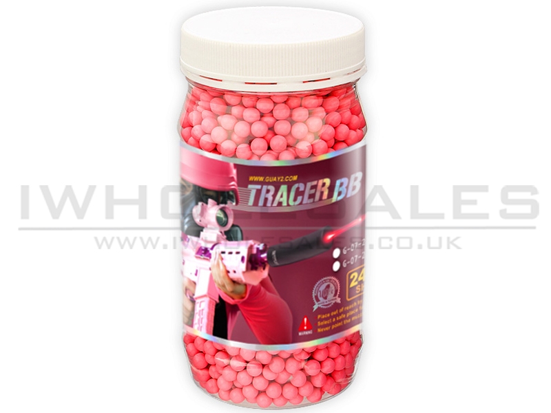 G&G Competition Grade Tracer 0.20g BB's Red (2400 - Bottle) (G-07-212) G&G Competition Grade Tracer 0.20g BB's Red (2400 - Bottle) (G-07-212)