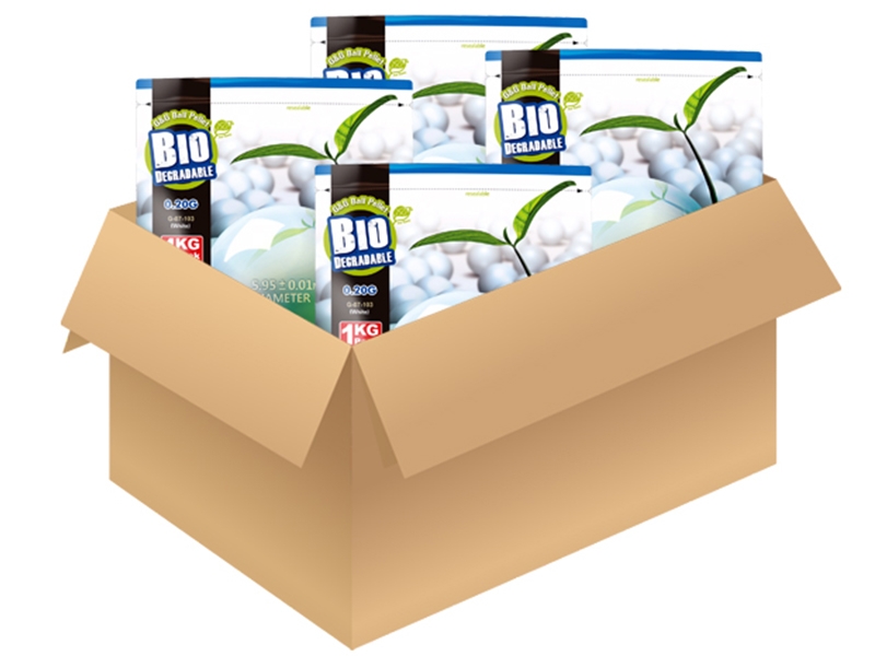 G&G Competition Grade Bio. 0.20g BB's (5000 - 1 Kilo) (G-07-103) (1 Carton = 12 Bags) G&G Competition Grade Bio. 0.20g BB's (5000 - 1 Kilo) (G-07-103) (1 Carton = 12 Bags)