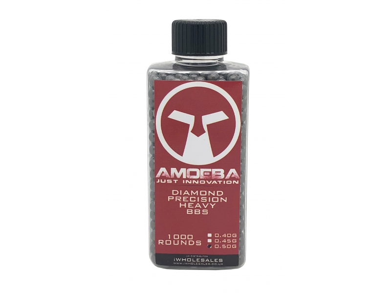 Ares Amoeba Diamond Precision 0.50g 1000 BB's Ares Amoeba Diamond Precision 0.50g 1000 BB's