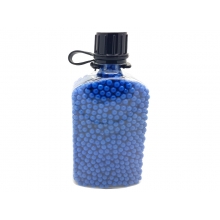 Big Foot Diamond Precision 0.12g - 2000 BB Pellets (Canteen Clear Bottle - 2000 Rounds - Blue)
