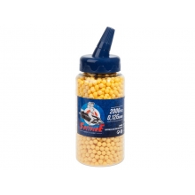 Spitfire 0.12g BB Pellets (Bottle - 2000 Rounds - Yellow)