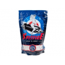 Spitfire 0.23g BB Pellets (1 Kilo - 4350 Rounds - White)